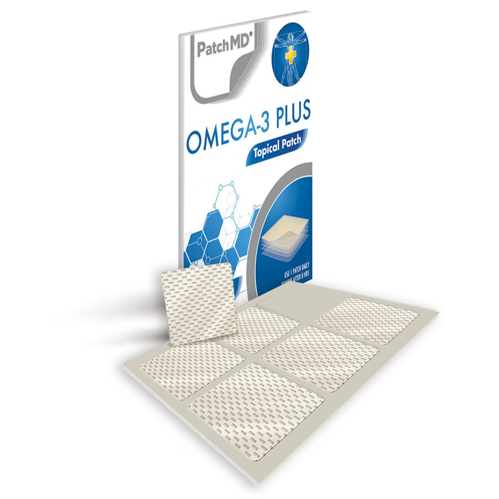 PatchMD Omega-3 Plus Topical Patch - 30 Daily Patches