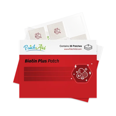 Patch Aid Biotin Plus Topical Patch - 30 Daily Patches