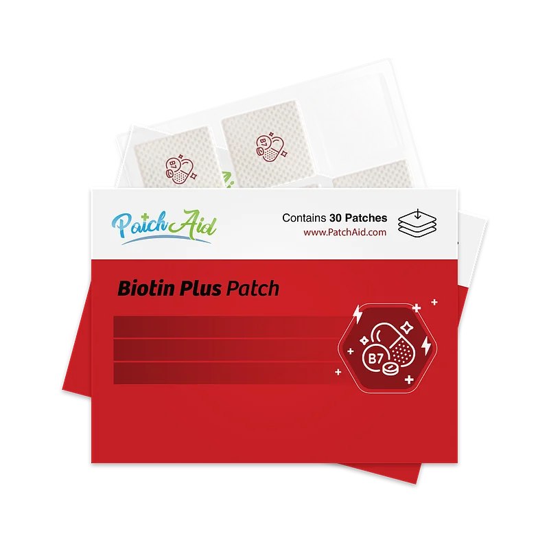 Patch Aid Biotin Plus Topical Patch - 30 Daily Patches