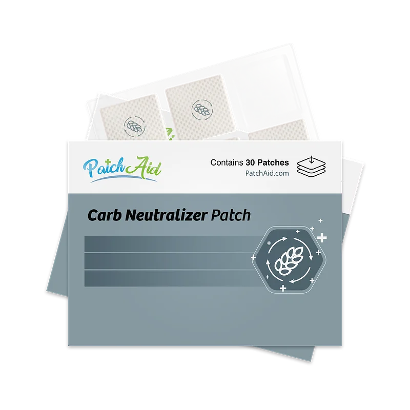 Patch Aid Carb Neutralizer Topical Patch - 30 Daily Patches