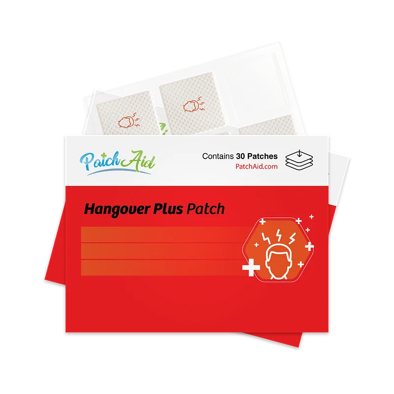Patch Aid Hangover Plus Topical Patch - 30 Daily Patches