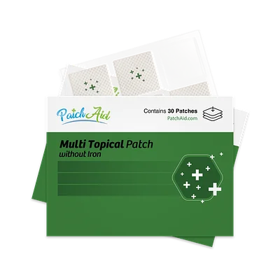 Patch Aid Multivitamin without Iron Topical Patch - 30 Daily Patches