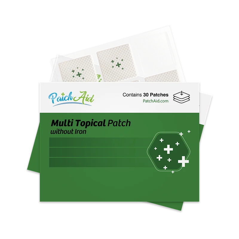 Patch Aid Multivitamin without Iron Topical Patch - 30 Daily Patches