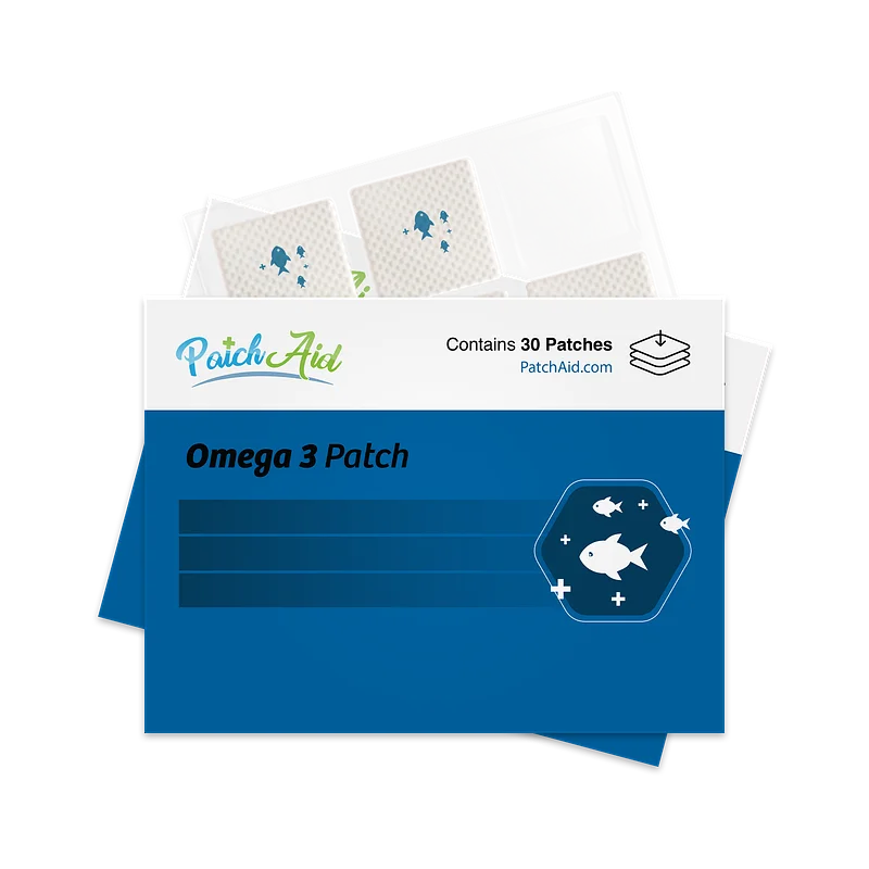 Patch Aid Omega 3 Topical Patch - 30 Daily Patches