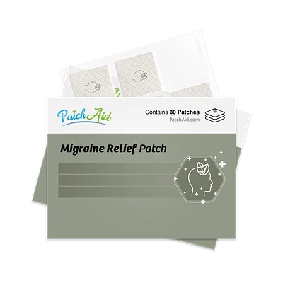 Patch Aid Migraine Relief Topical Patch - 30 Daily Patches