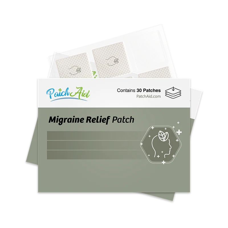 Patch Aid Migraine Relief Topical Patch - 30 Daily Patches