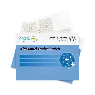 Patch Aid Kids Multivitamin Plus with Omega 3 Topical Patch - 30 Daily Patches
