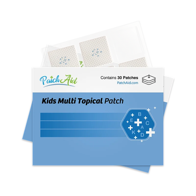 Patch Aid Kids Multivitamin Plus with Omega 3 Topical Patch - 30 Daily Patches
