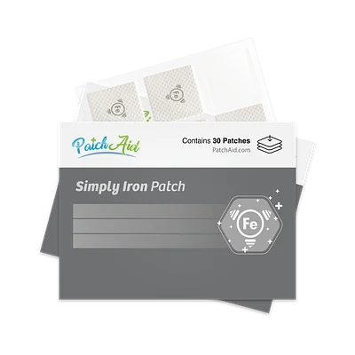 Patch Aid Simply Iron Topical Patch - 30 Daily Patches