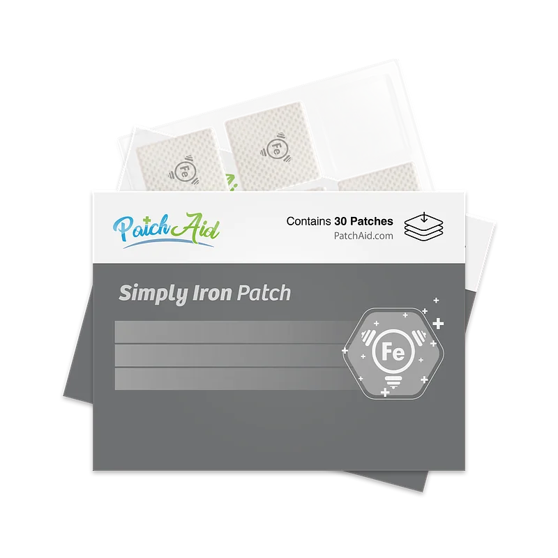 Patch Aid Simply Iron Topical Patch - 30 Daily Patches