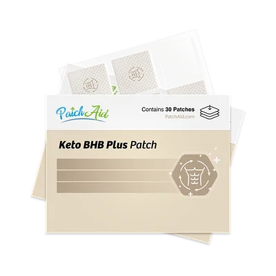 Patch Aid Keto BHB Plus Topical Patch - 30 Daily Patches