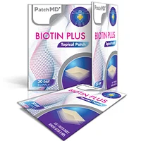 PatchMD Biotin Plus (Vitamin B7) Topical Patch - 30 Daily Patches
