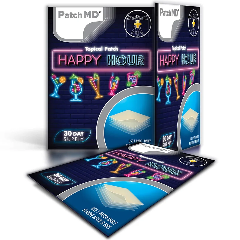 PatchMD Happy Hour Topical Patch - 30 Daily Patches