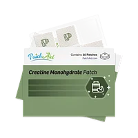Patch Aid Creatine Monohydrate Topical Patch - 30 Daily Patches
