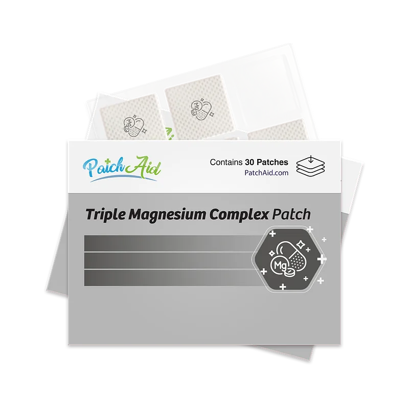 Patch Aid Triple Magnesium Complex Topical Patch - 30 Daily Patches