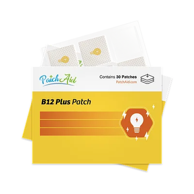 Patch Aid B12 Plus Topical Patch - 30 Daily Patches