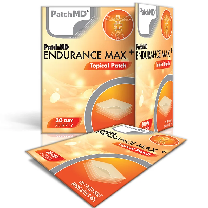 PatchMD Endurance Max Plus Topical Patch - 30 Daily Patches