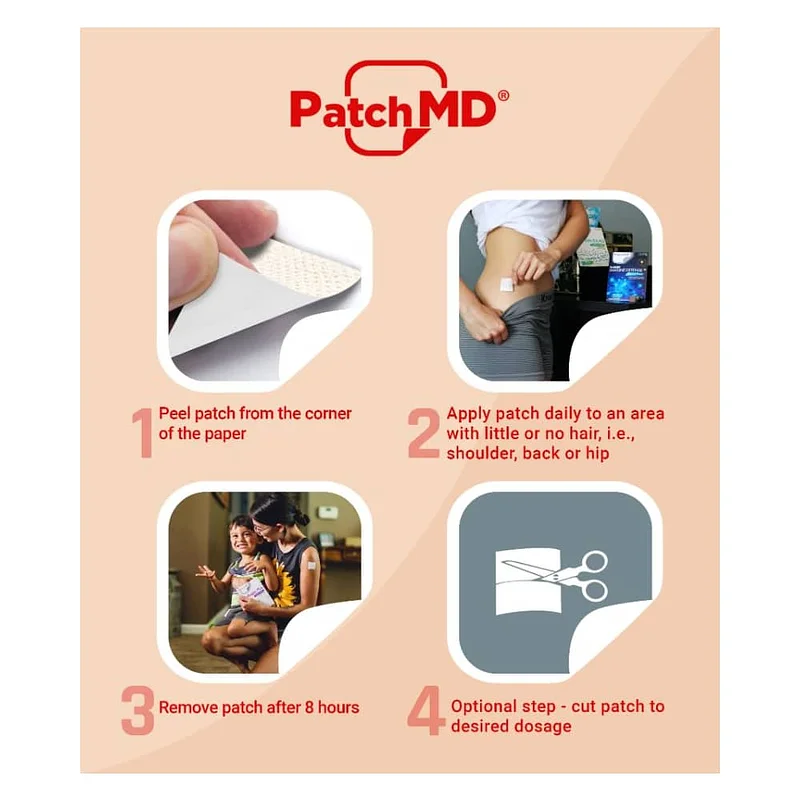 PatchMD Allergy Plus Topical Patch - 30 Daily Patches
