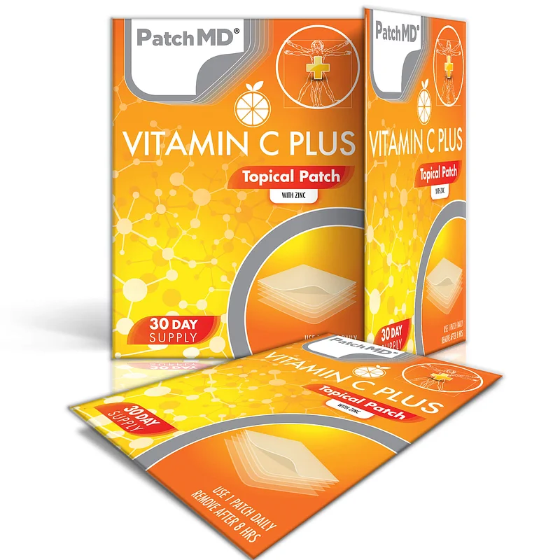 PatchMD Vitamin C + Zinc Topical Patch - 30 Daily Patches