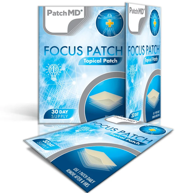PatchMD Focus Plus Topical Patch - 30 Daily Patches
